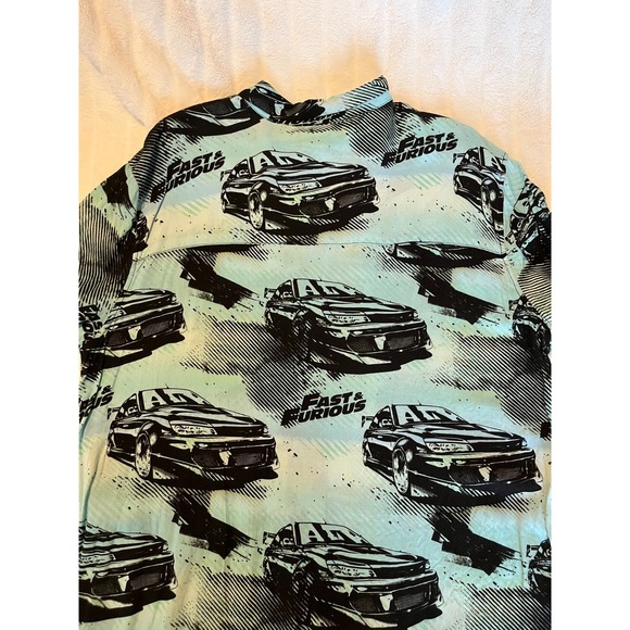 H&M Fast & Furious‎ Button Up Shirt L - Picture 3 of 3